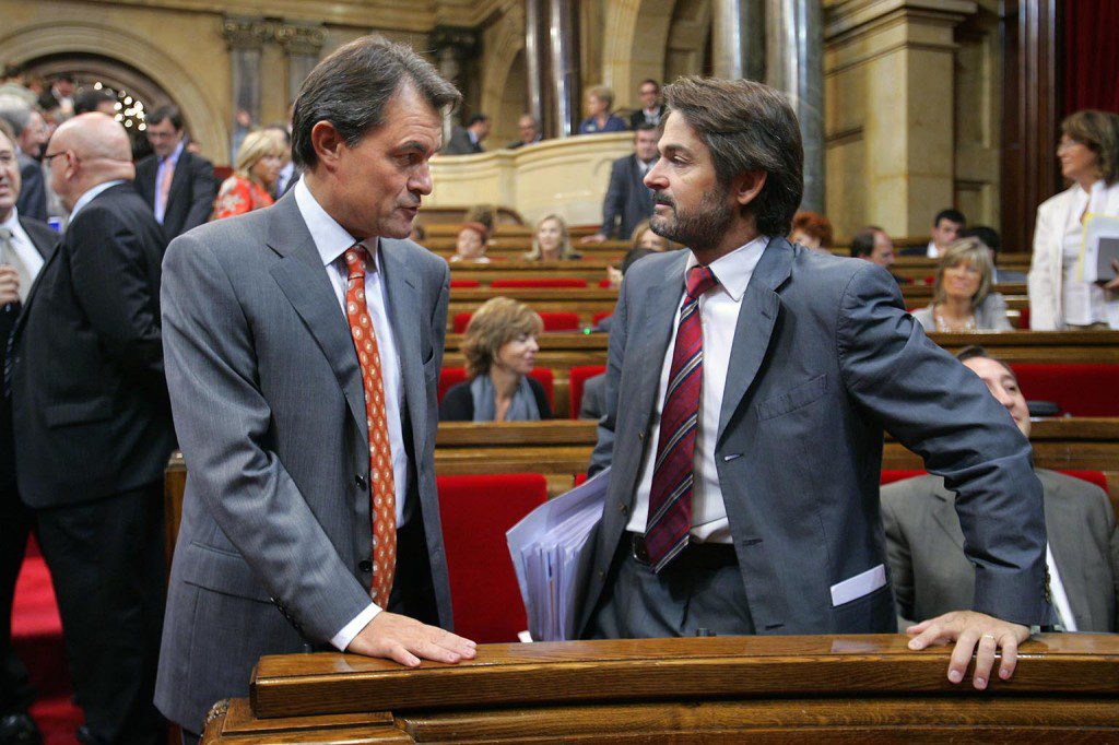 Artur Mas y Oriol Pujol