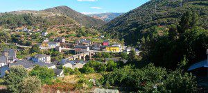 Vistas desde el mirador de Sobradelo (Carballeda de Valdeorras)