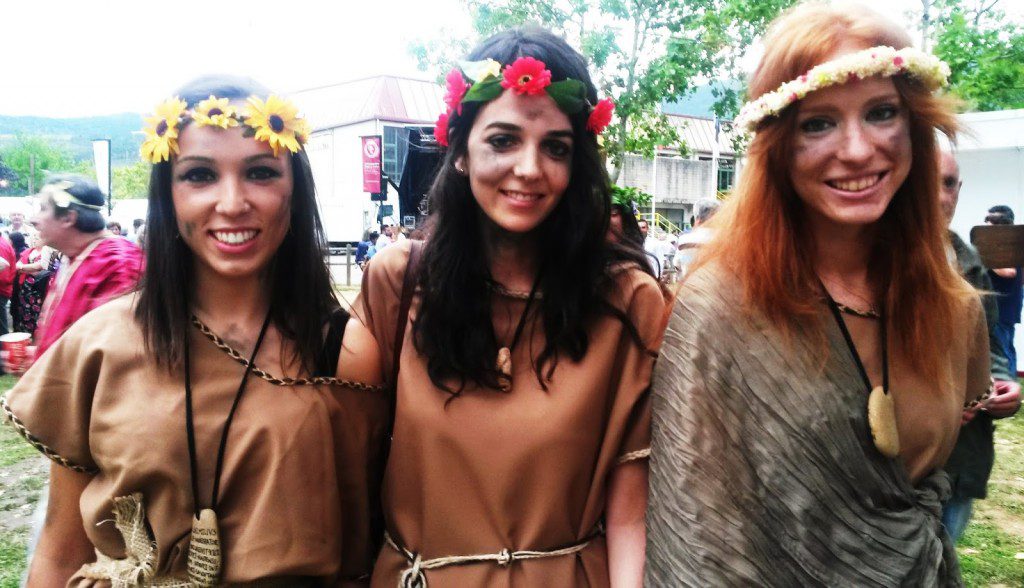 Caracterizadas en la Bacofesta de A Rúa (Valdeorras)