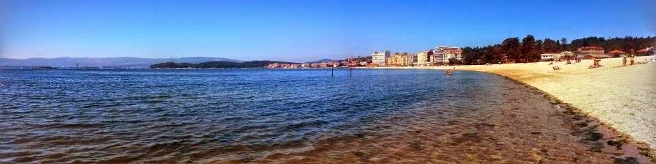 Playa de Compostela de Vilagarcía de Arousa