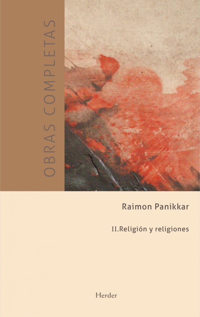 Portada del libro Religión y Religiones de Raimon Panikkar