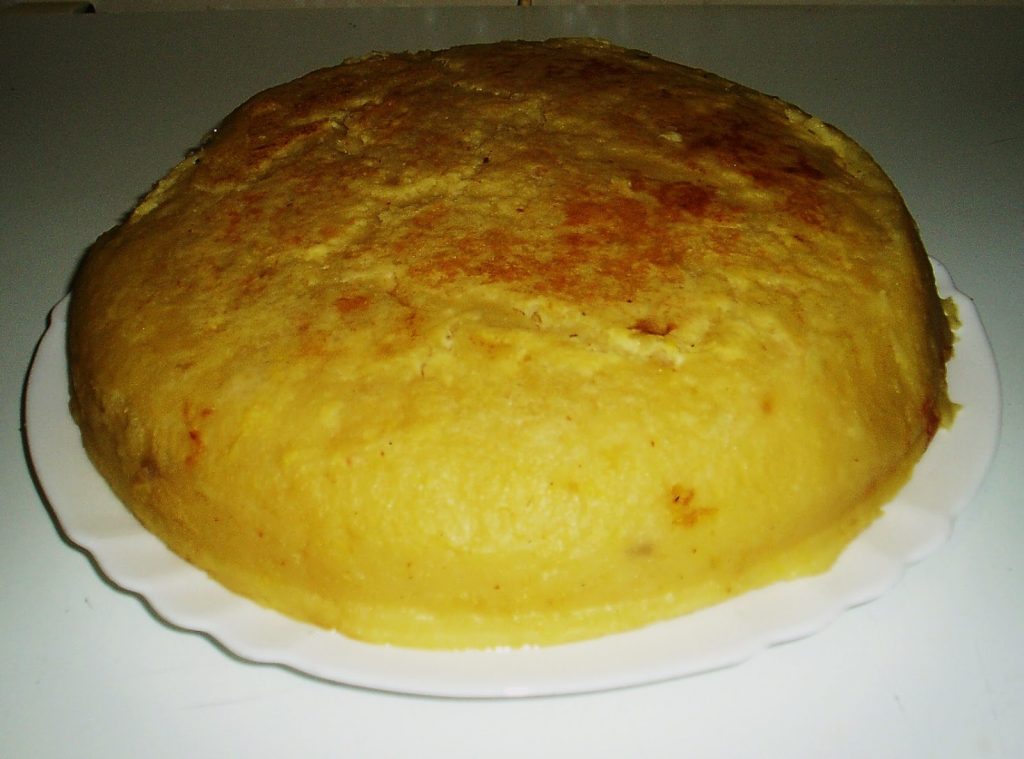 Famosa tortilla picante del Bar Norte (A Rúa, Valdeorras)