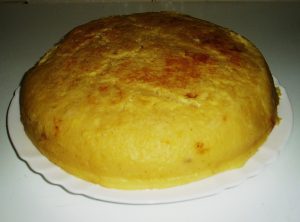 Famosa tortilla picante del Bar Norte (A Rúa, Valdeorras)