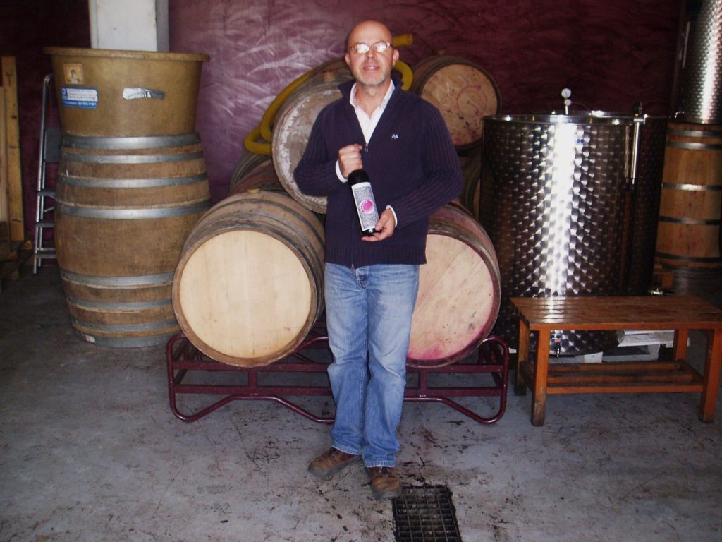 Nacho González, propietario de la bodega La Perdida de Larouco