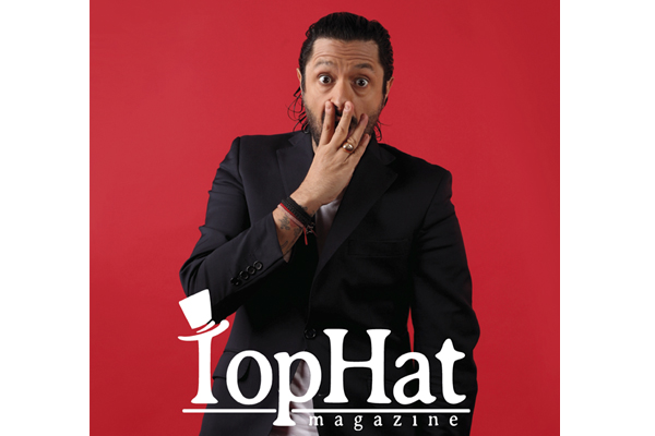 Rafael Amargo en la revista Top Hat