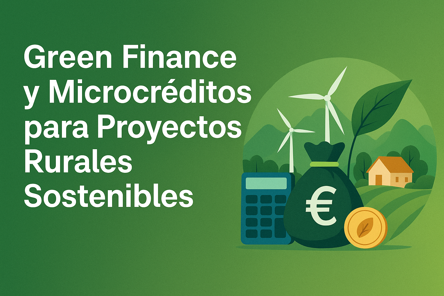 Green finance y microcréditos rurales | España Verde